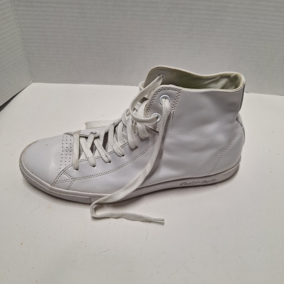 Converse White High-Top Sneakers - Picture 4 of 8